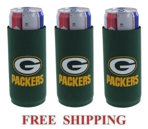 Green Bay Packers NFL Fútbol Americano MICHELLOB ULTRA 3 LATA DELGADA ENFRIADOR COOZIE KOOZIE - Imagen 1 de 1