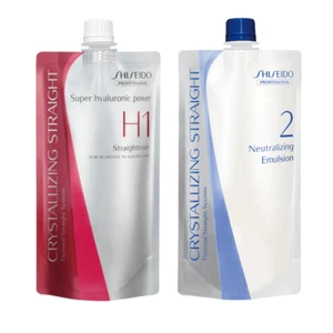 Shiseido Straightener H1+ Neutralizing Emulsion 2 for Resistant to Natural Hair - Picture 1 of 1