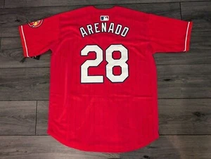 Nolan Arenado #28 St. Louis Cardinals Red 2024 City Connect Jersey Medium - Picture 1 of 3