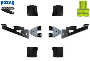 Juego de soportes para carenados inferiores LH y RH Freightliner Cascadia carenado estrecho - Imagen 1 de 9