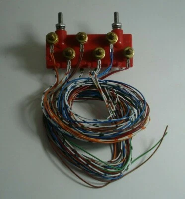 Six Pair 6pr 6 pr 145 Telephone Terminal Hairy Block Reliable Electric NEW - Image 1 of 2