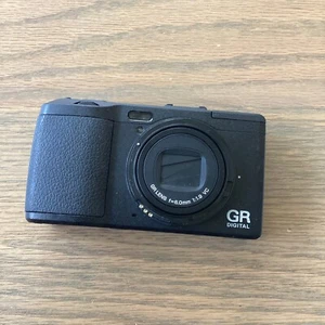 Ricoh GR Digital IV GRD 4 - 10.4MP Digital Camera - Black - Camera Only. Working - Picture 1 of 5