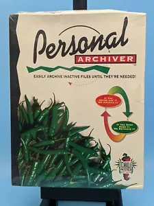 Personal Archiver v2.1 Chili Pepper Software 3,5"" disco/vintage Windows 3.1 NUOVO - Foto 1 di 17