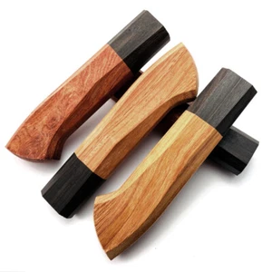 1PCS Japanese Knife Handle DIY Making Parts Wood Material for Knife Handle - Bild 1 von 11
