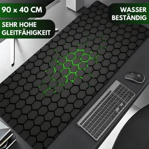 XXL Mousepad Mauspad Gaming Office Spiele Schreibtisch Unterlage Anti Rutsch - Afbeelding 1 van 5