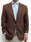 Cerruti Mens Brown Herringbone 100 Cashmere Jacket Size 38 Uk Vintage Rrp 550