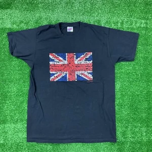 Flag Tower Bridge St. James Park Europe Vintage T Shirt 90s 80s - A498 - Picture 1 of 8