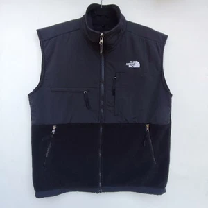 The North Face Black Polartec Fleece Gilet Bodywarmer Jacket | Men's Large - Picture 1 of 10