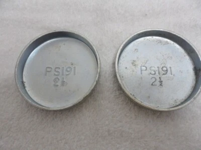 2-Melling MPS191 2-1/2" Steel Shallow Engine Expansion Plug Cup Freeze Out Plugs - Image 1 of 4