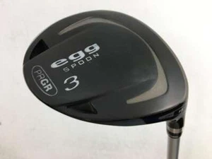 PRGR egg SPOON 2013 Fairway Wood 3W Original Carbon (M-37) #577 Golf Clubs - Picture 1 of 3