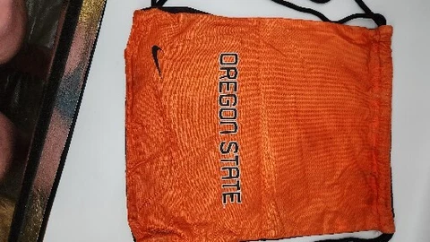 Oregon State Beavers Nike Sack Pack Tote Double Sided Nylon Bag Cover
