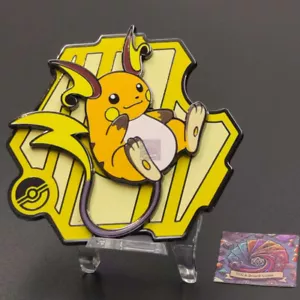 Pokemon Card 151 Puzzle Fridge Magnet Raichu CN-151C-ZB026 S-Chinese - Picture 1 of 1
