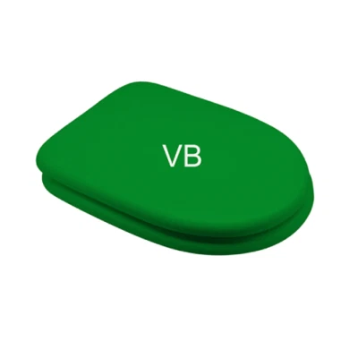 Sedile wc coprivaso Verde Bertocci per RAK vaso Compact 43,5 x 36 cm copriwater  - Immagine 1 di 4