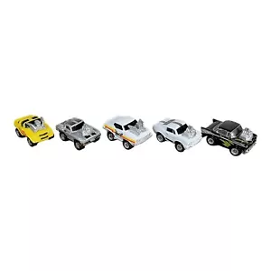 Micro Macchine Galoob Set di 5 Hot Rods Mustang, Corvette, Camaro, 57 Chevy vintage - Foto 1 di 24