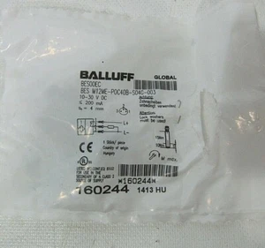 (NEW) Balluff Inductive Proximity Sensor BES M12ME-POC40B-S04G-003 BES00EC - Imagen 1 de 3