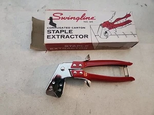 Extractor de grapas industrial Swingline #96 vintage hecho en EE. UU. - Imagen 1 de 5