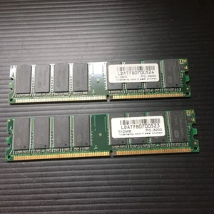 2 PCS LD Generic PC RAM Memory DDR 512MB PC-3200 - Picture 1 of 4