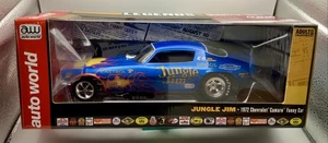 1:18 AUTO WORLD "JUNGLE JIM" 1972 CAMARO NHRA FUNNY CAR LEGENDS OF THE 1/4 MILE - Picture 1 of 4