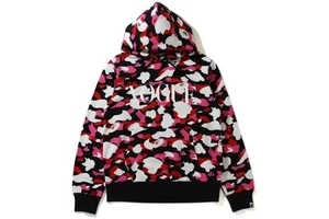 A BATHING APE BAPE x VOGUE ABC Camuflaje Pullover Sudadera con Capucha Negro Unisex Talla S XL Japón - Imagen 1 de 27