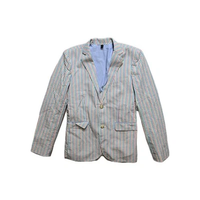 Crewcuts Boys Striped Blazer  16 Ludlow 2 Buttons - Image 1 of 4