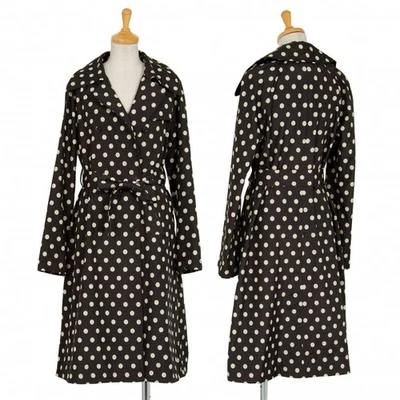 Sybilla Polka Dot Polyester Trench Coat Size M(K-90626) - Image 1 of 4