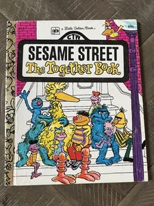 1980 Little Golden Book #108-3 SESAME STREET - THE TOGETHER BOOK c1971 - Picture 1 of 9