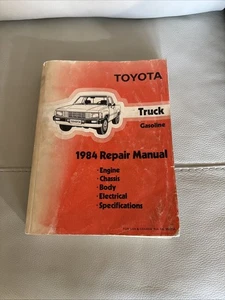84 Toyota Truck Repair Manual - Picture 1 of 2
