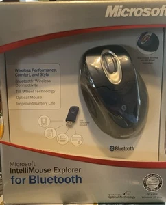 Microsoft IntelliMouse Explorer For Bluetooth Optical Technology NIB Windows XP - Picture 1 of 7