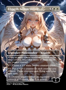 Elspeth, Storm Slayer - MTG Anime Custom - Playtest - Picture 1 of 1