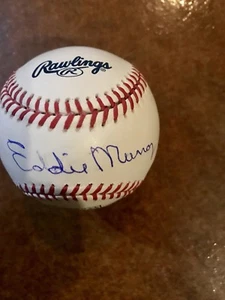 Eddie Murray signierte signierte Hall of Fame Baseball Baltimore Orioles JSA - Bild 1 von 1