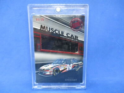 2012 PRESS PASS REDLINE MUSCLE CAR SHEET METAL RED #MCTS2 TONY STEWART 08/75 - Image 1 of 2