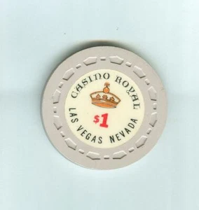 $1 CASINO ROYAL CASINO POKER CHIP-- - Picture 1 of 2