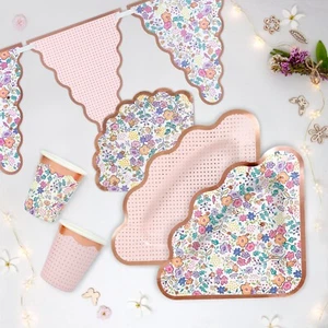 Meadow Blooms Partyware Perfect For Any Spring or Summer Celebration - Picture 1 of 34