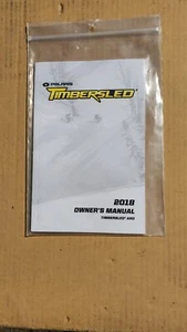 Timbersled ARO Owners Manual 2018 - Bild 1 von 1