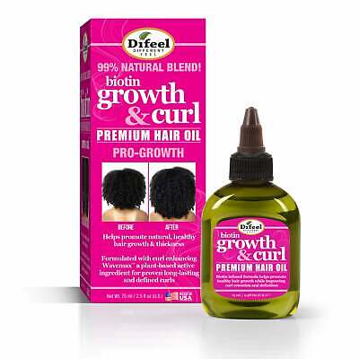Difeel Growth & Curl Biotin Premium Hair Oil ...