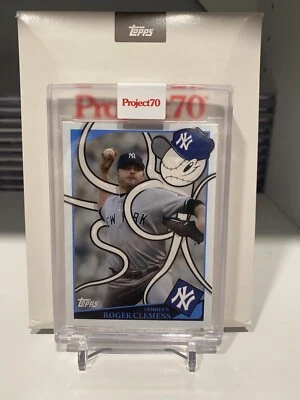 TOPPS PROJECT 70 Roger Clemens Card #36 by GREG CRAOLA SIMKINS New York Yankees - Image 1 of 2