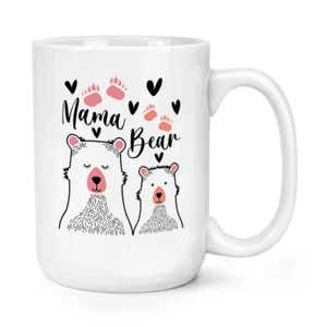 Mamá Oso 426ml Grande Taza de la Madre Día World's Mejor Genial Corazones Amor - Imagen 1 de 1