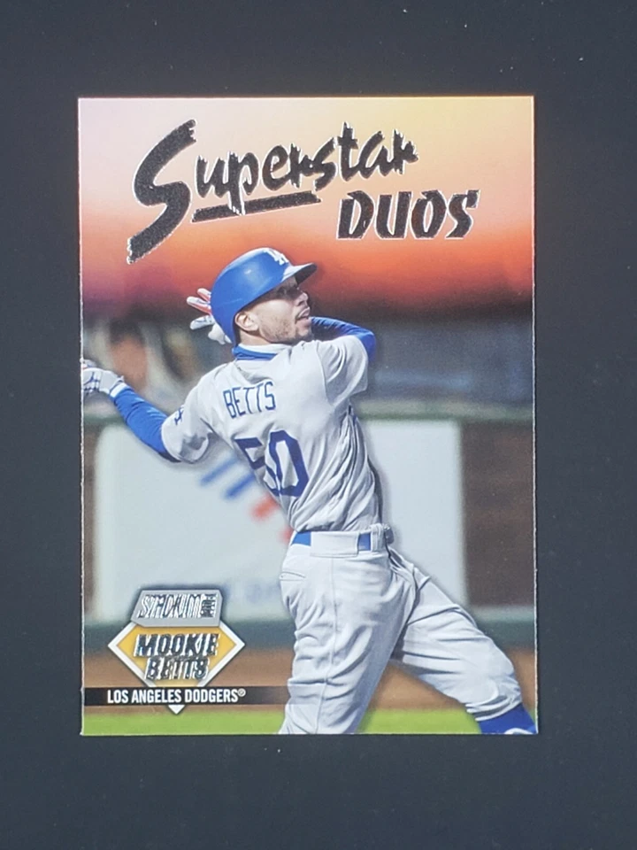 2021 Topps Stadium Club Superstar Duos #SD-2 Mookie Betts Cody Bellinger - Image 1 of 1