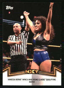 Vanessa Borne 2018 Topps WWE Women's Division #NXT-12 WRESTLING Card - Picture 1 of 2