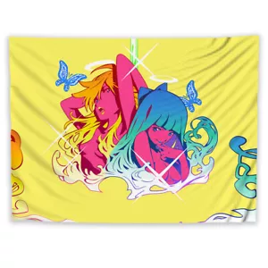 Höschen und Strumpf mit Strumpfband Wandteppich Kunst Wandhängeabdeckung Poster - Bild 1 von 8