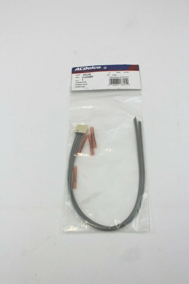 Conector/Pigtail (Body Sw & Rly) ACDelco GM Equipo Original PT178 NUEVO Foto 1 de 3