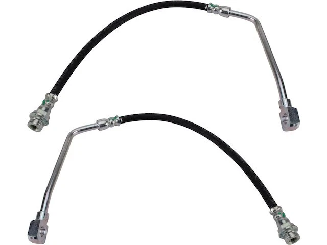 Juego de mangueras de freno delanteras para 1988-1999 GMC K1500 1989 1990 1991 1992 1993 SP816CR Foto 1 de 1