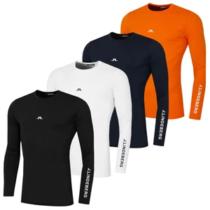 J. Lindeberg Herren Thor Feuchtigkeit Docht Langarm Golfpullover 47 % RABATT UVP