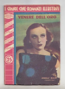 AA250-I GRANDI ROMANZI ILLUSTRATI-VENERE DELL'ORO 1939 - Foto 1 di 1