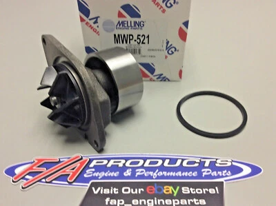 Compatível com 2007-2013 Dodge Ram CUMMMINS 6.7L Diesel NOVA Bomba de Água Melling MWP-521 - Imagem 1 de 4