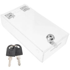 STOBOK Lock Box - Secure Transparent Mobile Storage with Combination Lock