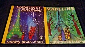 Madeline & Madeline's Christmas~Ludwig Bemelmans 2 Book Lot~USED~Trade Paperback - Picture 1 of 3