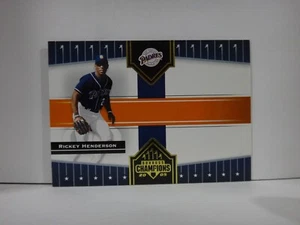 2005 Donruss Champions Rickey Henderson #311 HOF PADRES - Bild 1 von 2