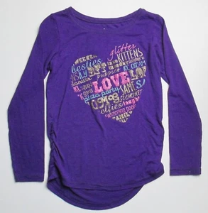 Girls Size XS Hanes Purple Girl Things Shirt - Picture 1 of 2