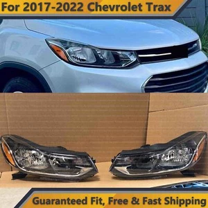 Front Halogen Headlight Replacement for 2017 2022 Chevrolet Trax Left Right 2pcs - Picture 1 of 12